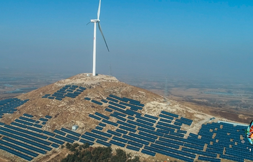 山东省平度市荒山光伏扶贫项目