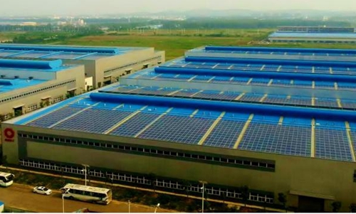 青岛赛轮轮胎工业园6MW屋顶光伏电站