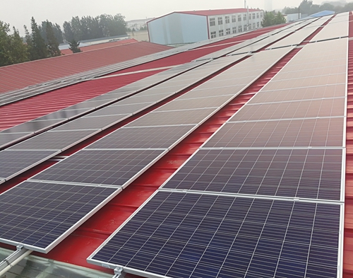 平度市千祥木业公司屋顶分布式光伏电站