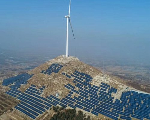 Huangshan Solar Power Poverty Alleviation Project in Pingdu City, Shandong Province